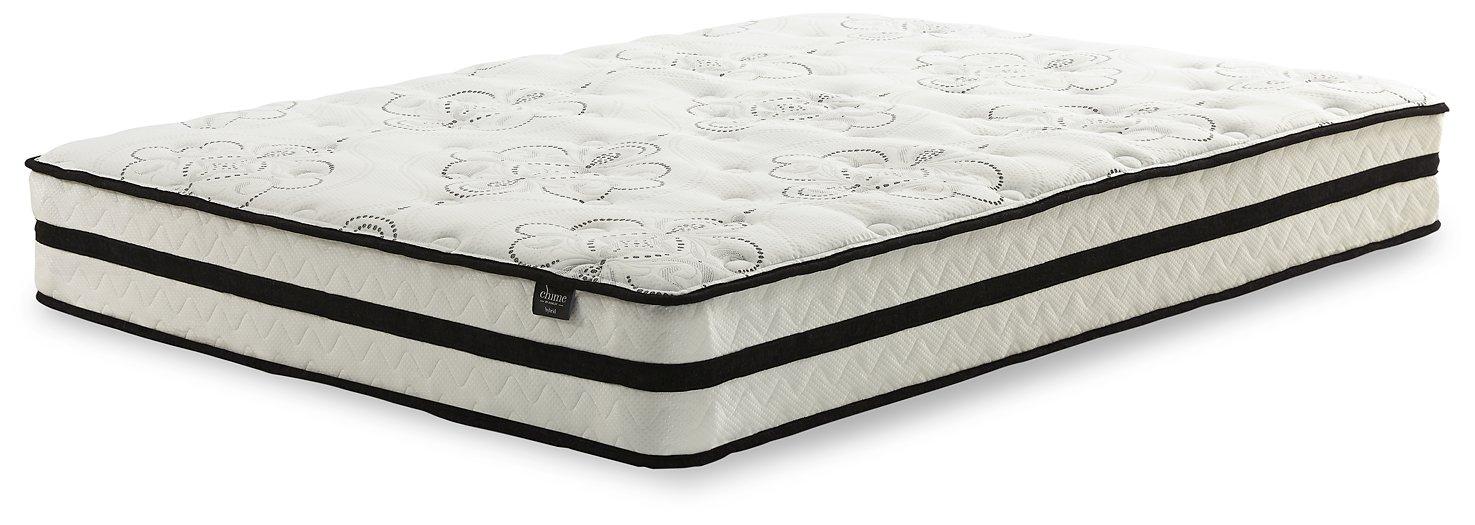 Chime 10 Inch Hybrid 10 Inch Mattress and Pillow - Furniture Max (Falls Church,VA) *
