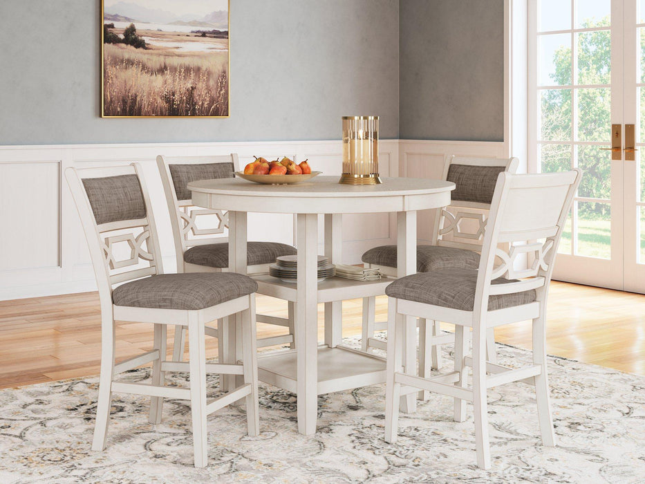 Erinberg Counter Height Dining Table and 4 Barstools (Set of 5) - Furniture Max (Falls Church,VA) *