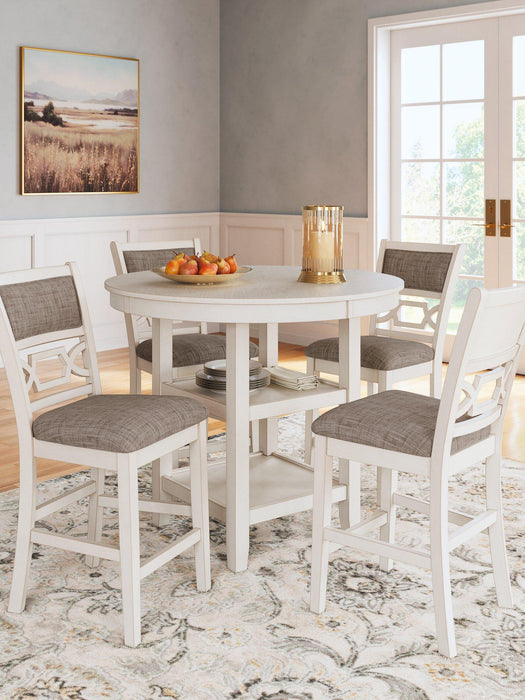 Erinberg Counter Height Dining Table and 4 Barstools (Set of 5) - Furniture Max (Falls Church,VA) *