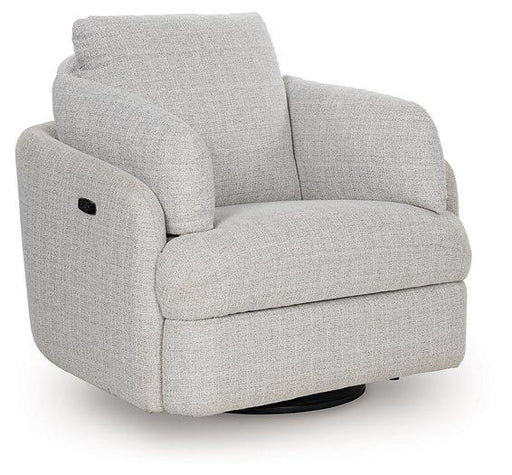Alainmont Next-Gen Nuvella Swivel Power Recliner - Furniture Max (Falls Church,VA) *