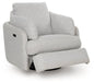 Alainmont Next-Gen Nuvella Swivel Power Recliner - Furniture Max (Falls Church,VA) *