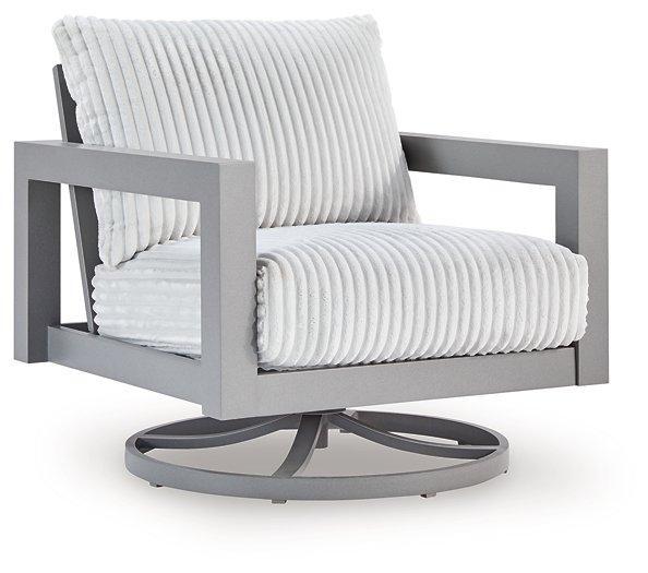 Hurley Park Outdoor Swivel Chair with Cushion - Furniture Max (Falls Church,VA) *