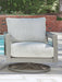 Hurley Park Outdoor Swivel Chair with Cushion - Furniture Max (Falls Church,VA) *