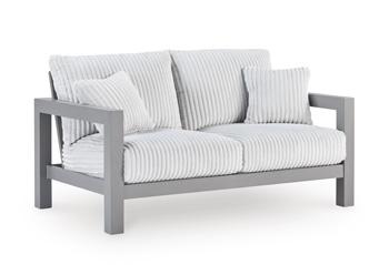 Hurley Park Outdoor Loveseat with Cushion - Furniture Max (Falls Church,VA) *
