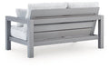 Hurley Park Outdoor Loveseat with Cushion - Furniture Max (Falls Church,VA) *