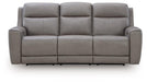 5Z-Comfort Power Reclining Sofa - Furniture Max (Falls Church,VA) *
