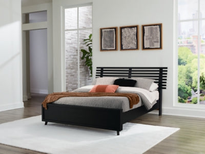 Danziar Queen Slat Bed - Furniture Max (Falls Church,VA) *