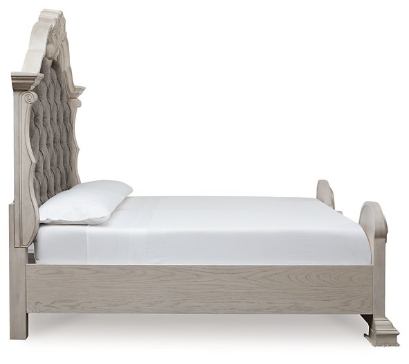 Bruchandi Upholstered Bed - Furniture Max (Falls Church,VA) *