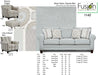 1140 GRANDE MIST (REVOLUTION) SOFA - Furniture Max (Falls Church,VA) *