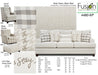 4480 BASIC WOOL SOFA - Furniture Max (Falls Church,VA) *