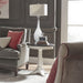 Liberty Allyson Park Chair Side Table in Wirebrushed White - Furniture Max (Falls Church,VA) *