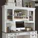 Liberty Allyson Park Jr. Executive Credenza with Hutch in Wirebrushed White - Furniture Max (Falls Church,VA) *