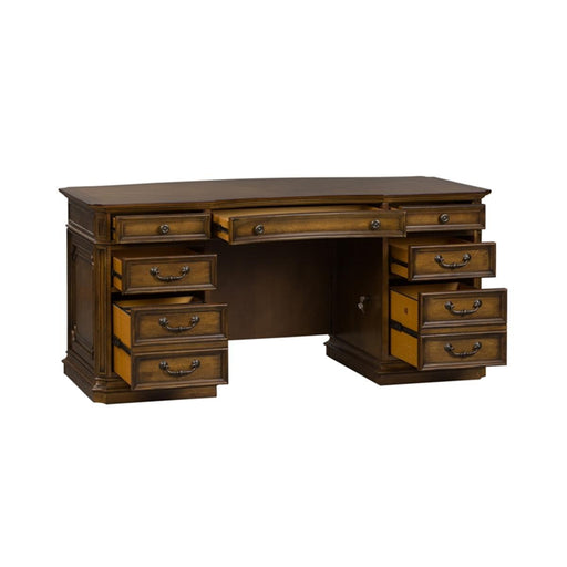 Liberty Amelia Jr Executive Desk in Antique Toffee - Furniture Max (Falls Church,VA) *