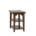 Liberty Aspen Skies Chair Side Table in Russet Brown - Furniture Max (Falls Church,VA) *