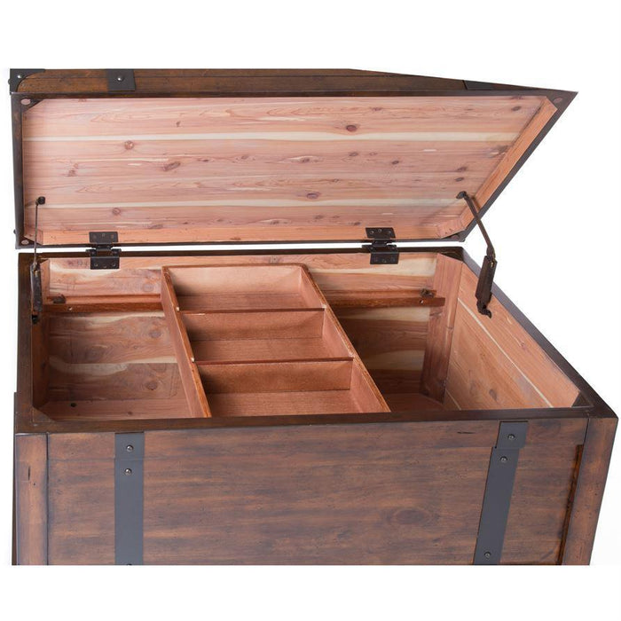 Liberty Aspen Skies Storage Trunk in Russet Brown - Furniture Max (Falls Church,VA) *