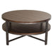 Liberty Breckinridge Round Cocktail Table in Mahogany - Furniture Max (Falls Church,VA) *