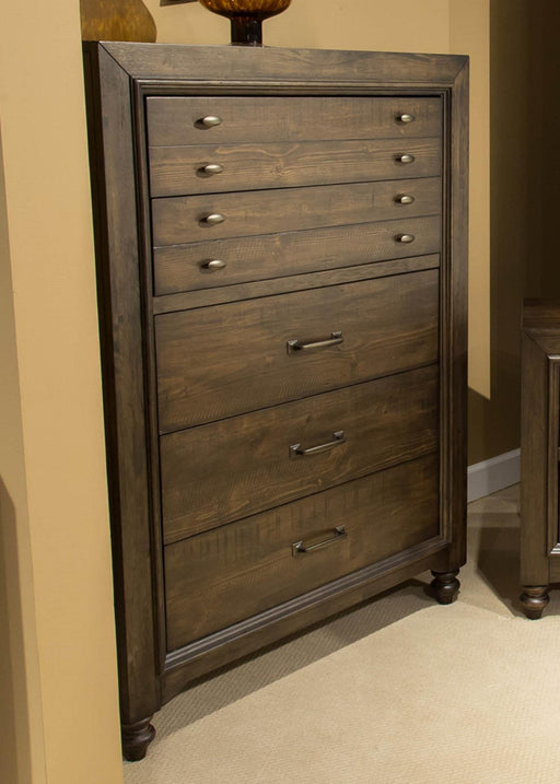 Liberty Catawba Hills 5-Drawer Chest in Peppercorn - Furniture Max (Falls Church,VA) *