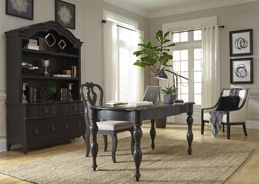 Liberty Chesapeake Credenza in Wire Brushed Antique Black - Furniture Max (Falls Church,VA) *