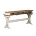 Liberty Farmhouse Reimagined Console Bar Table in Antique White - Furniture Max (Falls Church,VA) *