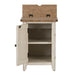 Liberty Farmhouse Reimagined Door Chair Side Table w/ Charging in Antique White - Furniture Max (Falls Church,VA) *