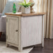 Liberty Farmhouse Reimagined Door Chair Side Table w/ Charging in Antique White - Furniture Max (Falls Church,VA) *