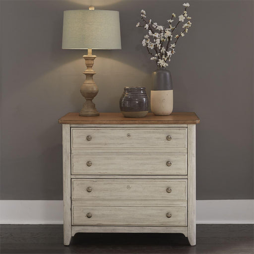 Liberty Farmhouse Reimagined Lateral File in Antique White - Furniture Max (Falls Church,VA) *