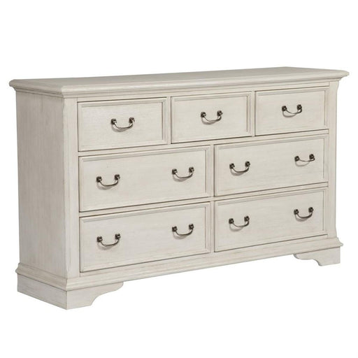 Liberty Funiture Bayside Drawer Dresser in Antique White - Furniture Max (Falls Church,VA) *