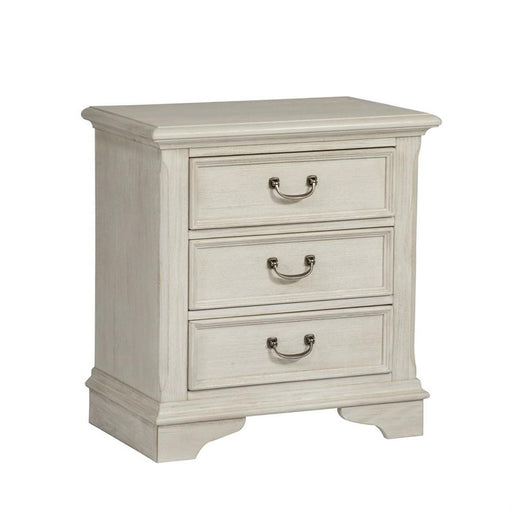 Liberty Furniture Bayside Drawer Nightstand  in Antique White - Furniture Max (Falls Church,VA) *