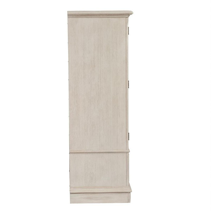 Liberty Funiture Bayside Gentleman's Chest  in Antique White - Furniture Max (Falls Church,VA) *