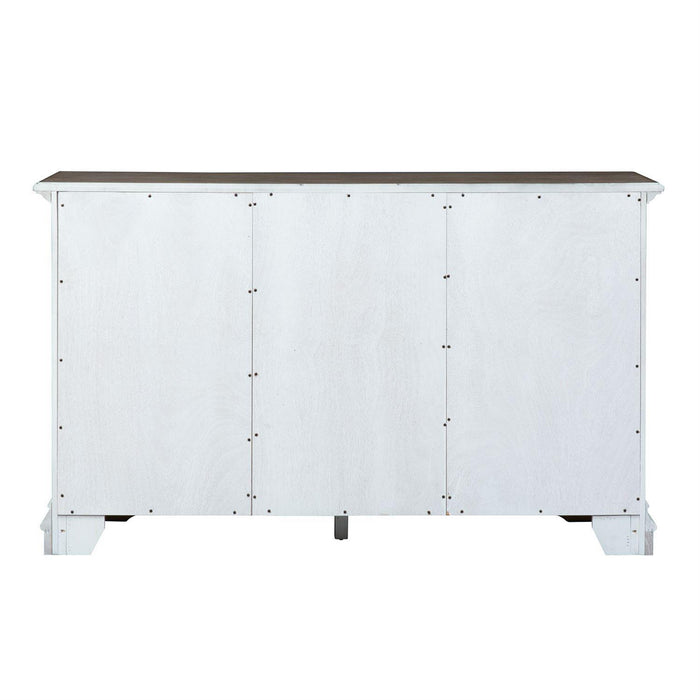 Liberty Furniture Abbey Park Buffet in Antique White - Furniture Max (Falls Church,VA) *