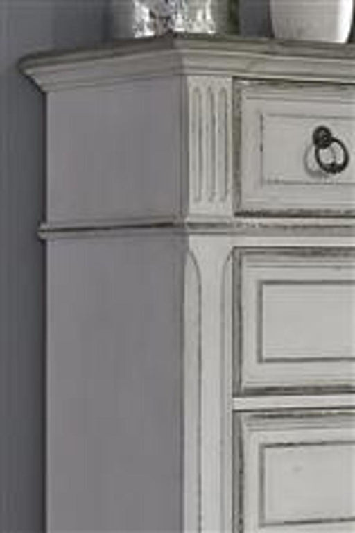 Liberty Furniture Abbey Park Drawer Dresser in Antique White - Furniture Max (Falls Church,VA) *