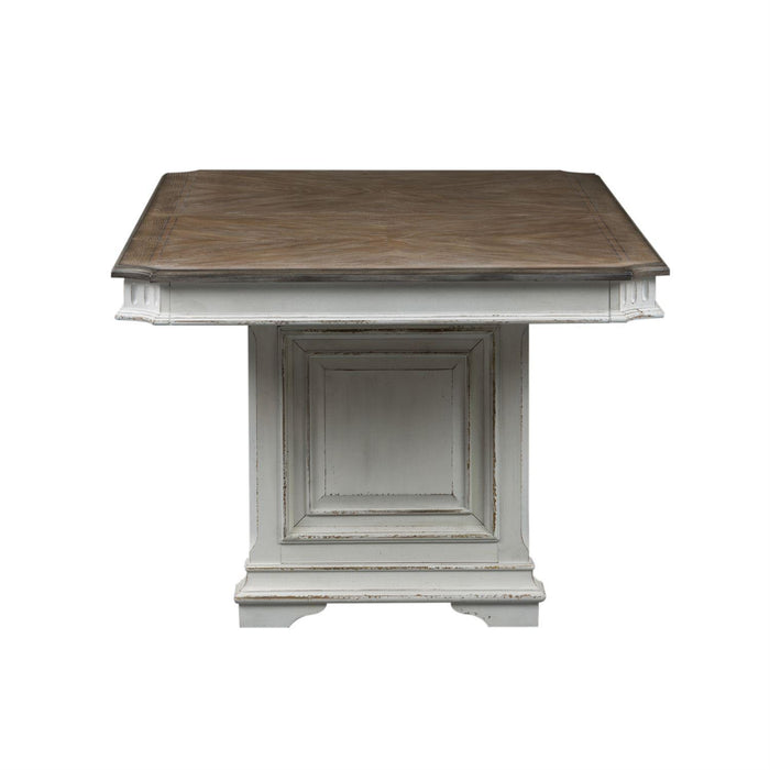 Liberty Furniture Abbey Park Trestle Dining Table in Antique White - Furniture Max (Falls Church,VA) *