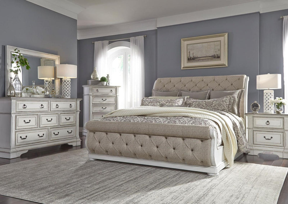 Liberty Furniture Abbey Park Mirror in Antique White - Furniture Max (Falls Church,VA) *
