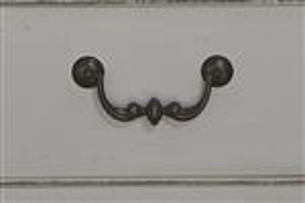 Liberty Furniture Abbey Park Mirrored Door Chest in Antique White - Furniture Max (Falls Church,VA) *