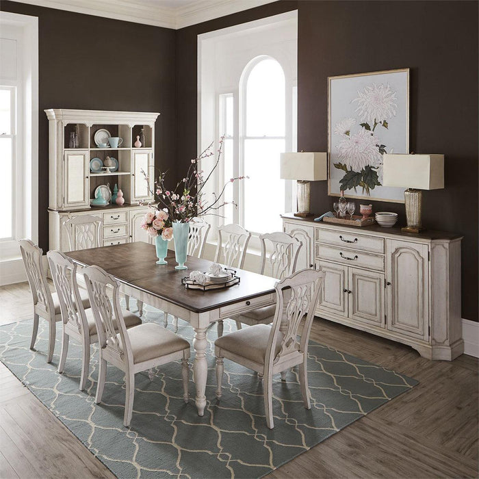 Liberty Furniture Abbey Road Hall Buffet in Porcelain White - Furniture Max (Falls Church,VA) *