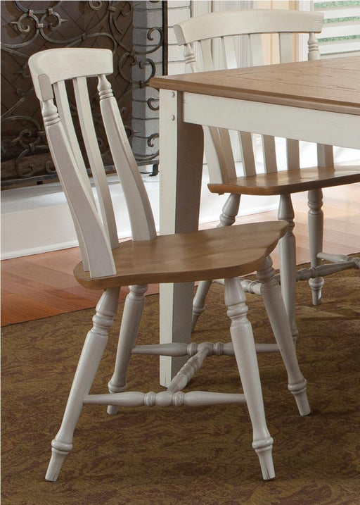 Liberty Furniture Al Fresco Slat Back Side Chair (Set of 2) in Driftwood/Sand - Furniture Max (Falls Church,VA) *