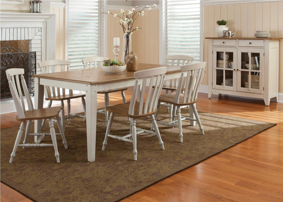 Liberty Furniture Al Fresco Slat Back Counter Chair (Set of 2) in Driftwood/Sand - Furniture Max (Falls Church,VA) *