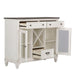 Liberty Furniture Allyson Park Buffet in White with Charcoal - Furniture Max (Falls Church,VA) *