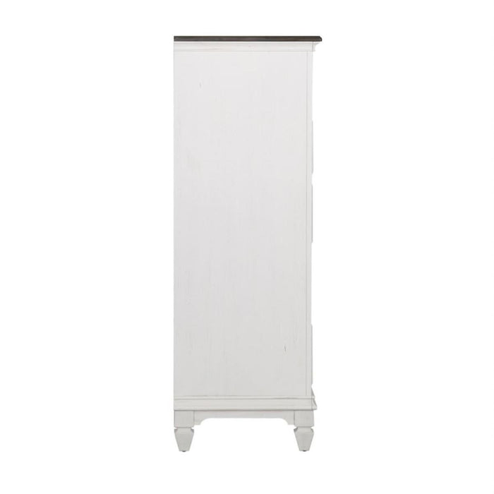 Liberty Furniture Allyson Park Drawer Chest in Wirebrushed White - Furniture Max (Falls Church,VA) *
