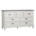 Liberty Furniture Allyson Park Drawer Dresser in Wirebrushed White - Furniture Max (Falls Church,VA) *