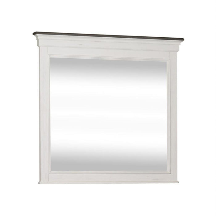 Liberty Furniture Allyson Park Mirror in Wirebrushed White - Furniture Max (Falls Church,VA) *