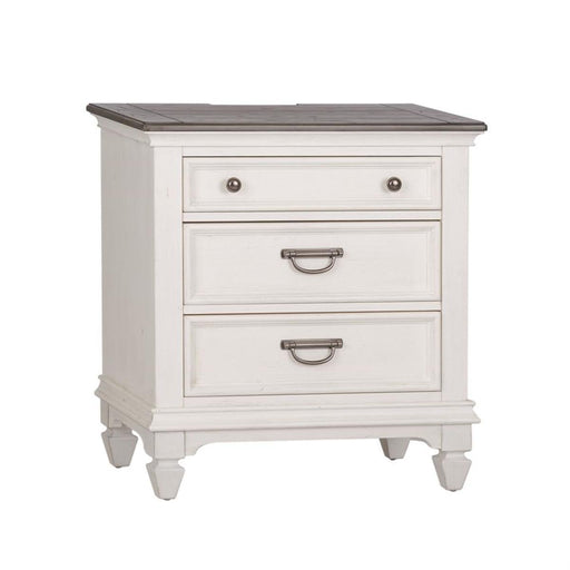 Liberty Furniture Allyson Park Nightstand in Wirebrushed White - Furniture Max (Falls Church,VA) *