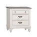 Liberty Furniture Allyson Park Nightstand in Wirebrushed White - Furniture Max (Falls Church,VA) *