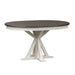 Liberty Furniture Allyson Park Pedestal Table in White with Charcoal - Furniture Max (Falls Church,VA) *