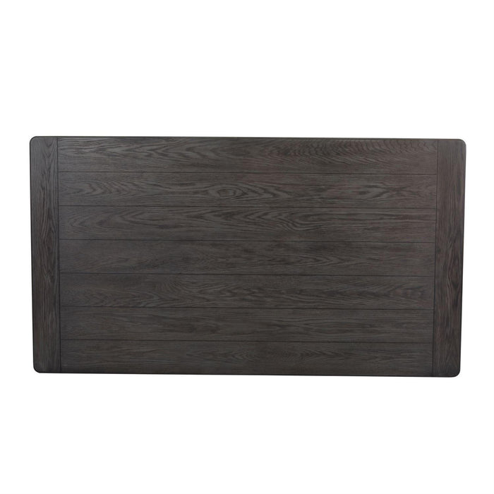 Liberty Furniture Allyson Park Rectangular Leg Table in White with Charcoal - Furniture Max (Falls Church,VA) *