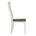 Liberty Furniture Allyson Park Slat Back Side Chair in White with Charcoal (Set of 2) - Furniture Max (Falls Church,VA) *
