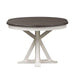 Liberty Furniture Allyson Park Pedestal Table in White with Charcoal - Furniture Max (Falls Church,VA) *