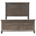 Liberty Furniture Artisan Prairie Queen Panel Bed in Wirebrushed aged oak with gray dusty wax - Furniture Max (Falls Church,VA) *