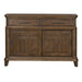 Liberty Furniture Artisan Prairie Sliding Door Buffet in Aged Oak WILL SHIP APPX on JUNE 22 2022 - Furniture Max (Falls Church,VA) *
