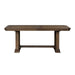 Liberty Furniture Artisan Prairie Trestle Dining Table in Aged Oak - Furniture Max (Falls Church,VA) *